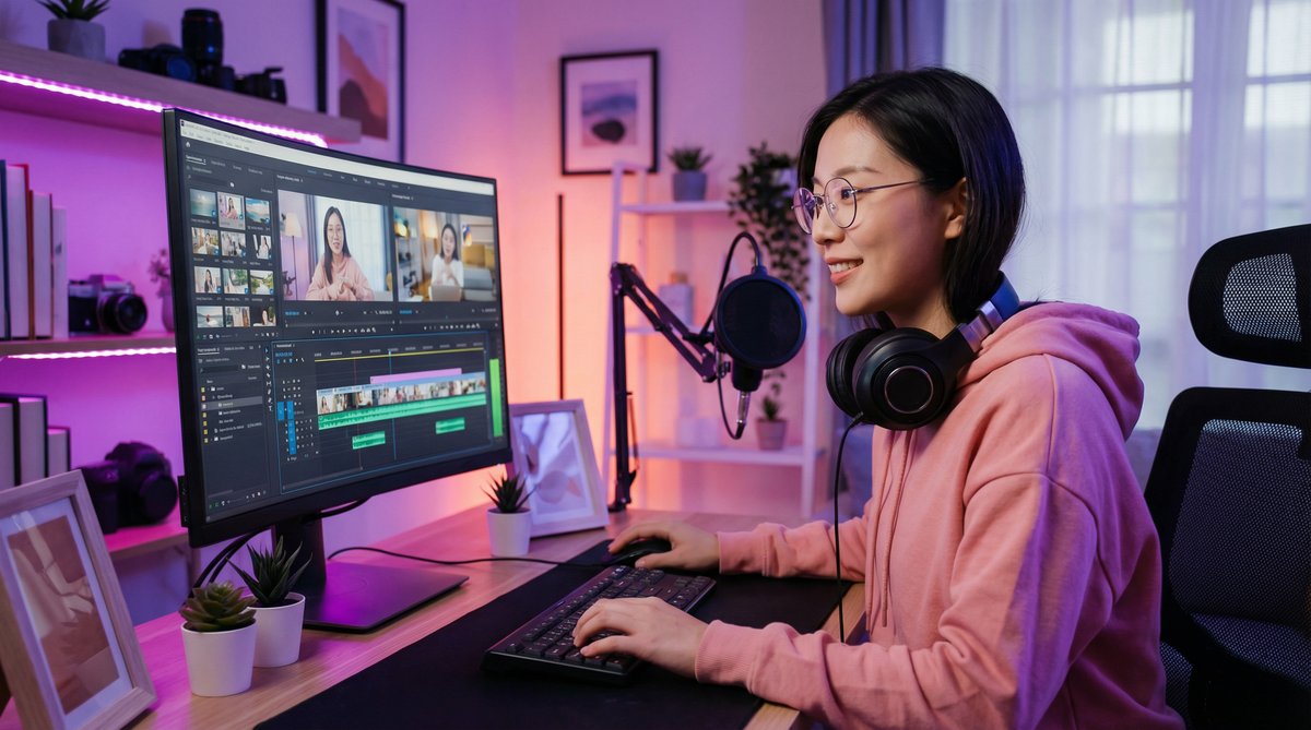 女神视频剪辑入门教程